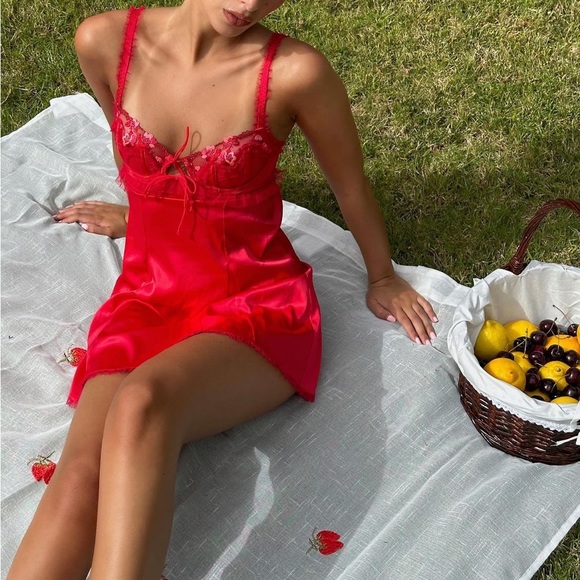 FOR LOVE & LEMONS Evie Slip Dress - Picture 1 of 16